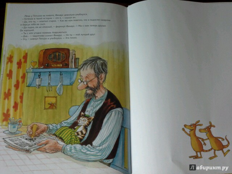 Иллюстрация 67 из 102 для История о том как Финдус потерялся, когда был маленьким - Свен Нурдквист | Лабиринт - книги. Источник: Юлия