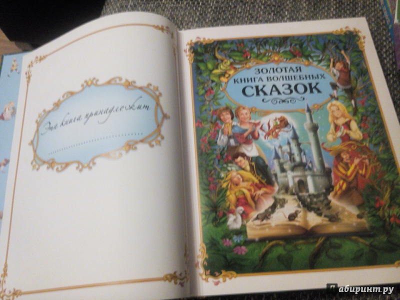 Иллюстрация 11 из 27 для Золотая книга волшебных сказок | Лабиринт - книги. Источник: Обер  Юлия
