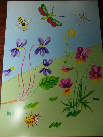 Иллюстрация 19 из 20 для Любимые цветы (рисование красками) - Ирина Лыкова | Лабиринт - книги. Источник: Капочка