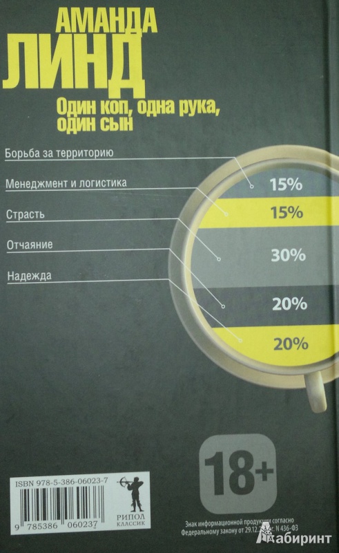 Иллюстрация 3 из 6 для Один коп, одна рука, один сын - Аманда Линд | Лабиринт - книги. Источник: Леонид Сергеев