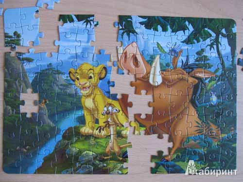 Иллюстрация 1 из 2 для Step Puzzle-104 82103 Король Лев | Лабиринт - игрушки. Источник: Fox