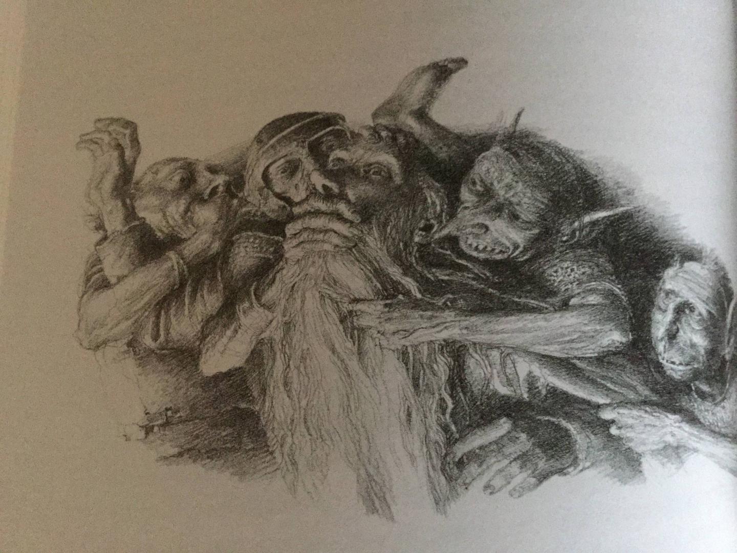 Иллюстрация 27 из 60 для Хоббит - Толкин Джон Рональд Руэл | Лабиринт - книги. Источник: elf_in