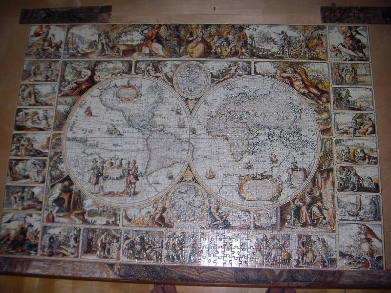Иллюстрация 16 из 28 для Step Puzzle-1500 83018 Историческая карта мира | Лабиринт - игрушки. Источник: Рябова  Наталья Александровна