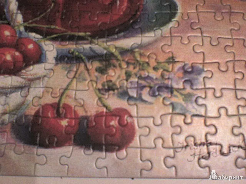 Иллюстрация 10 из 19 для Puzzle-500 "Вишня в корзинке" (B-51816) | Лабиринт - игрушки. Источник: Роза с шипами