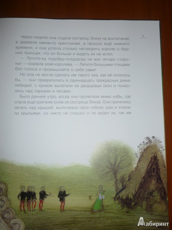 Иллюстрация 17 из 40 для Дикие лебеди - Ганс Андерсен | Лабиринт - книги. Источник: дева