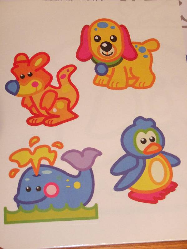 Иллюстрация 2 из 7 для Цветные раскраски с наклейками (синяя) | Лабиринт - книги. Источник: Polly