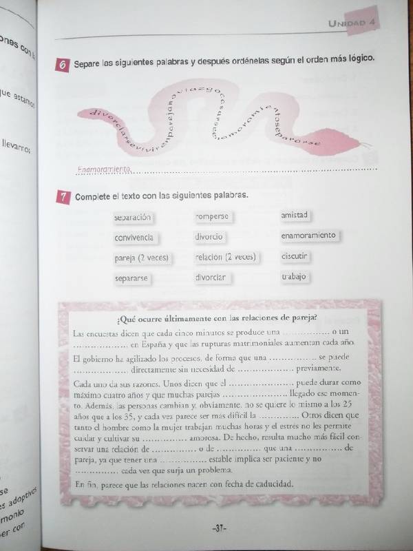 Иллюстрация 9 из 19 для Vocabulario. Medio B1 (+CD) - Baralo, Genis, Santana | Лабиринт - книги. Источник: D
