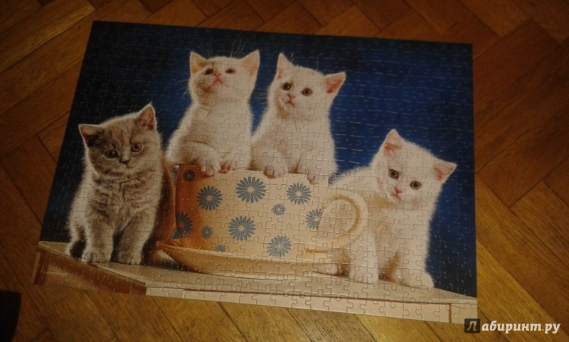 Иллюстрация 5 из 8 для Puzzle-500 "4 котенка" (B-52042) | Лабиринт - игрушки. Источник: Соколенко  Света