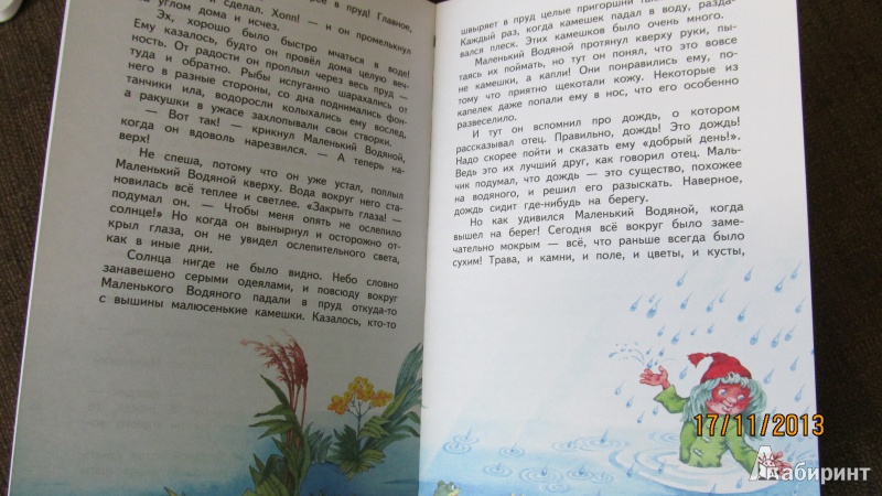 Иллюстрация 5 из 6 для Маленький Водяной - Отфрид Пройслер | Лабиринт - книги. Источник: Шевцова  Анастасия Борисовна