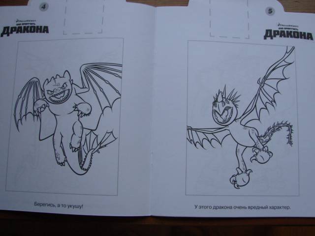 Иллюстрация 2 из 4 для Наклей и раскрась "Как приручить дракона" (№ 1045) | Лабиринт - книги. Источник: Хомяк