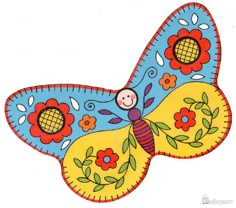 Иллюстрация 2 из 2 для Доска под роспись и выжигание "Бабочка" (Д-404) | Лабиринт - игрушки. Источник: gabi