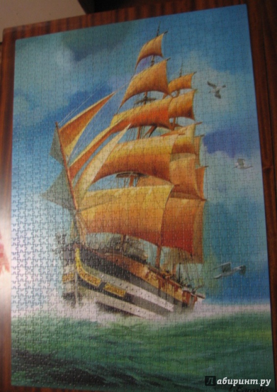 Иллюстрация 2 из 3 для Step Puzzle-1500 "Парусник" (83047) | Лабиринт - игрушки. Источник: Цыварева  Ольга Николаевна