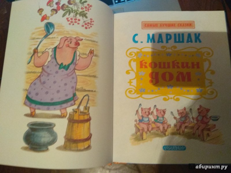 Иллюстрация 17 из 43 для Кошкин дом - Самуил Маршак | Лабиринт - книги. Источник: Kseniia Kolesnichenko