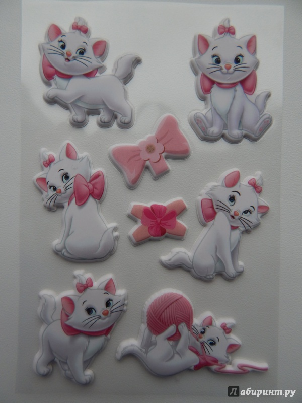 Иллюстрация 6 из 17 для Disney зефирные наклейки "Кошки Мари" (DsM09) | Лабиринт - игрушки. Источник: Мелкова  Оксана