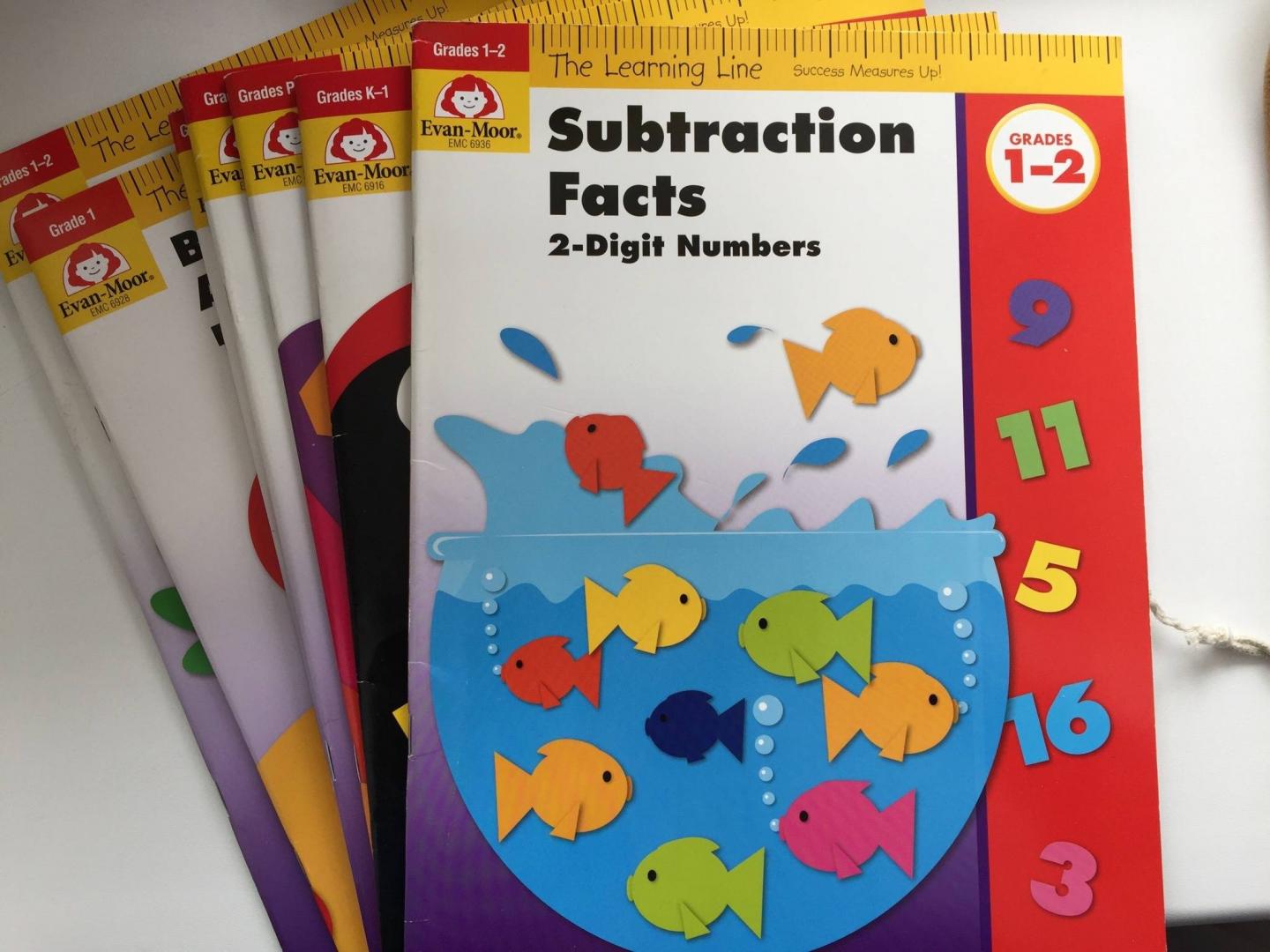 Иллюстрация 3 из 17 для The Learning Line Workbook. Subtraction Facts, Grades 1-2 | Лабиринт - книги. Источник: u_p