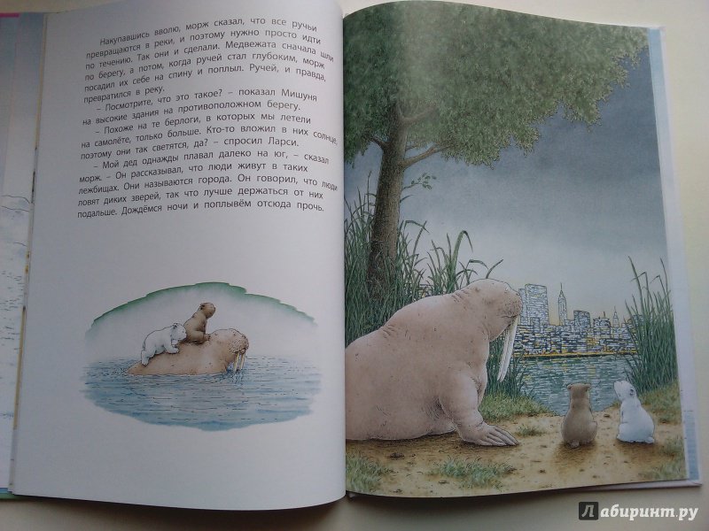 Иллюстрация 11 из 47 для Белый медвежонок находит друга - Беер Де | Лабиринт - книги. Источник: Ольга
