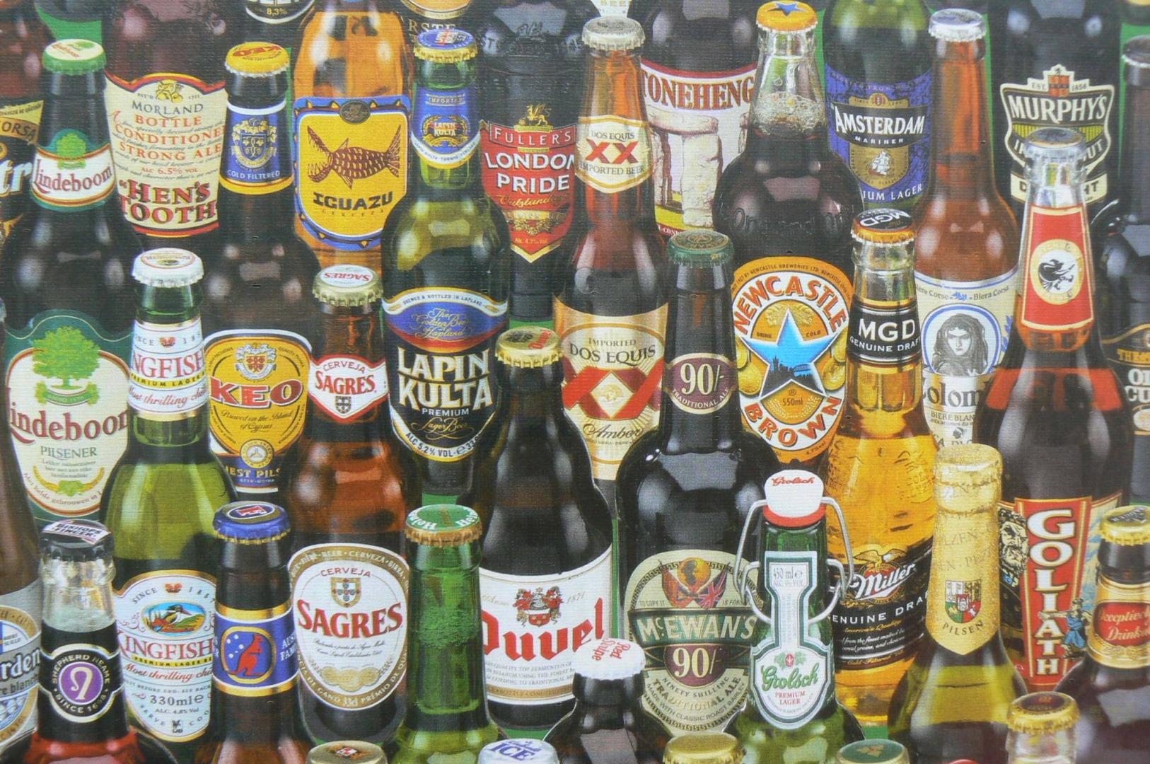Иллюстрация 4 из 10 для Пазл-1000 "Коллекция бутылок пива" | Лабиринт - игрушки. Источник: Лидия