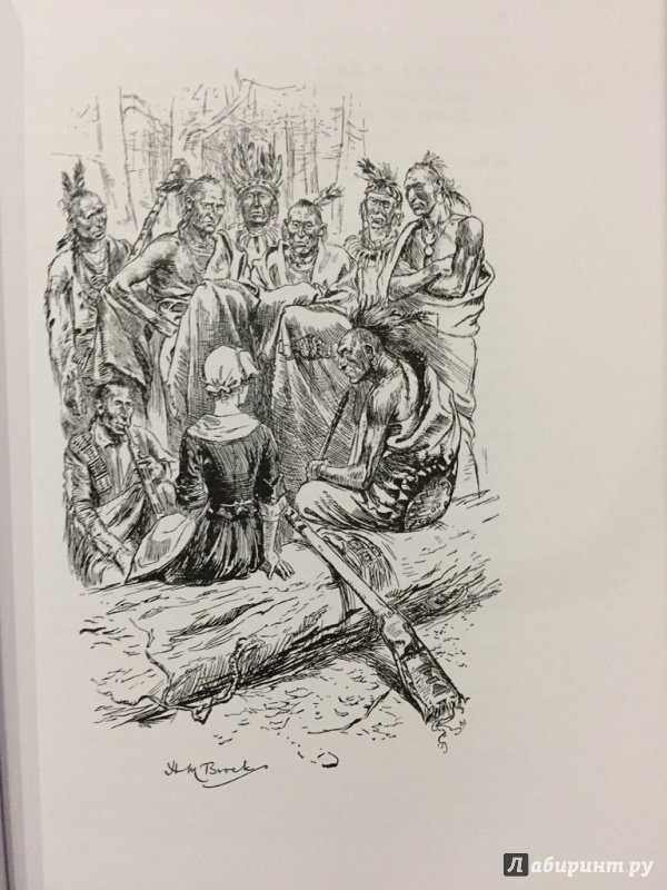 Иллюстрация 12 из 15 для Зверобой, или первая тропа войны - Джеймс Купер | Лабиринт - книги. Источник: pavko