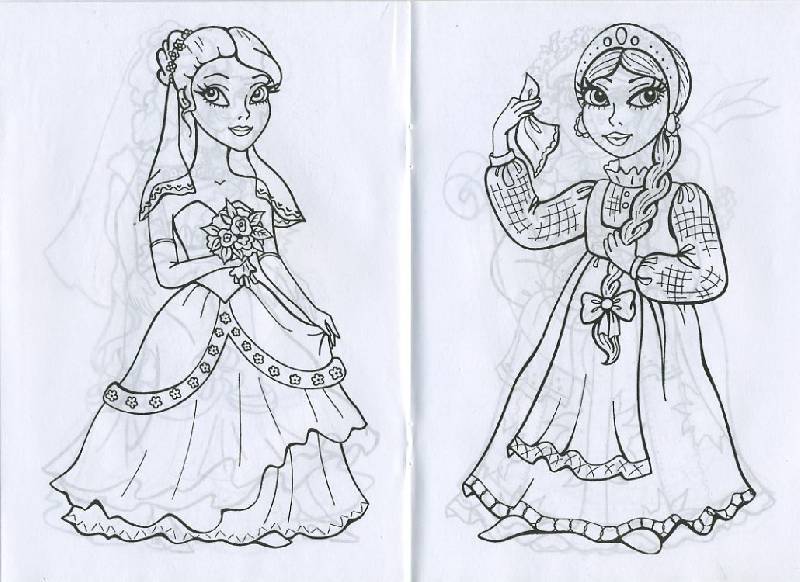 Иллюстрация 4 из 9 для Раскраска: Сказочные персонажи | Лабиринт - книги. Источник: Pallada