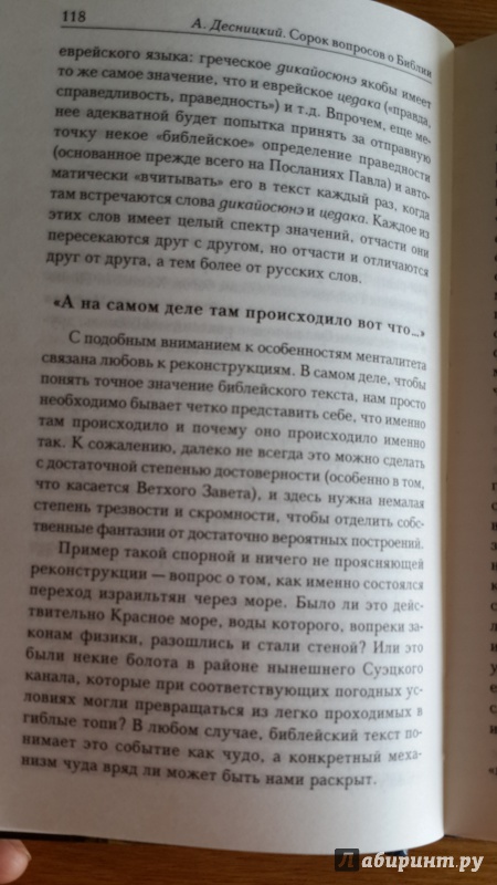 Иллюстрация 4 из 14 для Сорок вопросов о Библии - Андрей Десницкий | Лабиринт - книги. Источник: Егорова  Татьяна Борисовна