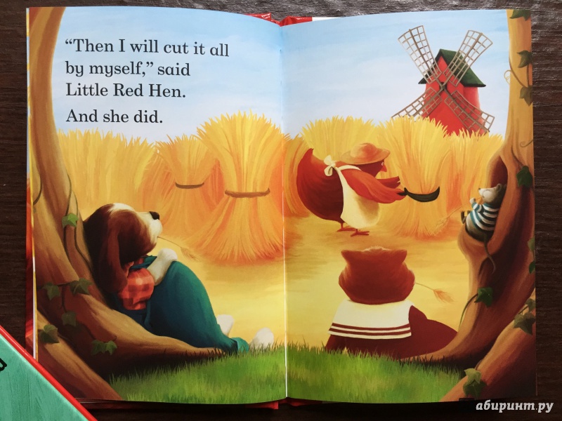 Иллюстрация 8 из 21 для Little Red Hen | Лабиринт - книги. Источник: Абра-кадабра