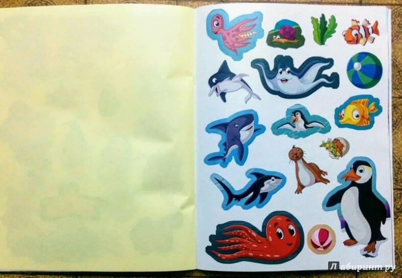 Иллюстрация 36 из 42 для Наклейки с заданиями. Морские животные | Лабиринт - книги. Источник: Natalie Leigh