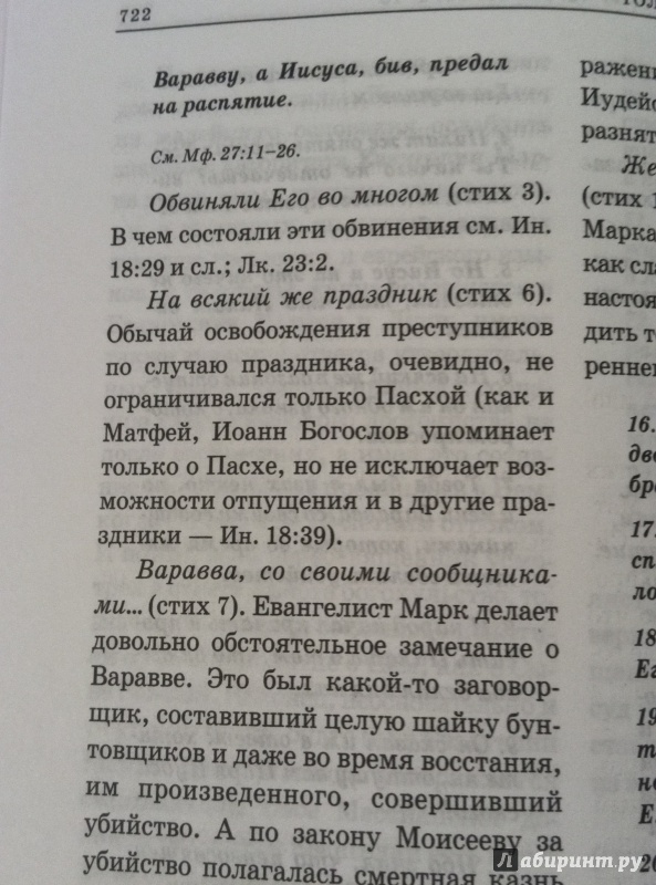 Иллюстрация 17 из 42 для Толковая Библия, или Комментарии на все книги Св.Писания Ветхого и Нового Завета. В 7 томах. Том 6 | Лабиринт - книги. Источник: Алена