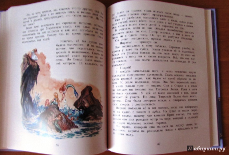 Иллюстрация 18 из 40 для Питер Пэн - Джеймс Барри | Лабиринт - книги. Источник: настя тимарг