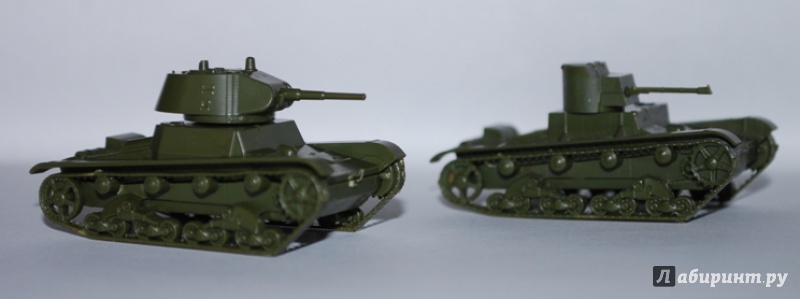 Иллюстрация 6 из 12 для Советский легкий танк Т-26 (6113) | Лабиринт - игрушки. Источник: Бельмас  Александр Анатольевич