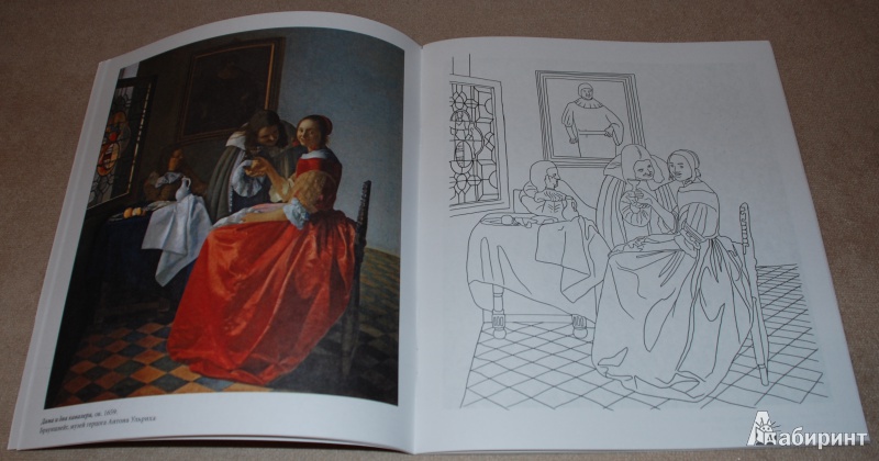 Иллюстрация 9 из 23 для Ян Вермеер | Лабиринт - книги. Источник: Книжный кот