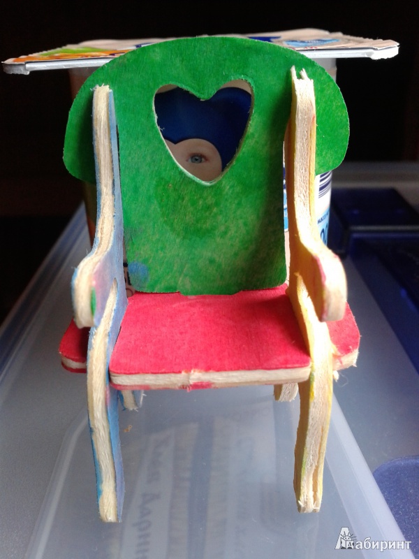 Иллюстрация 4 из 5 для Сборная модель "Кресло" | Лабиринт - игрушки. Источник: Колдашова  Любовь