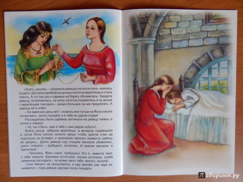 Иллюстрация 16 из 32 для Перышко Финиста-Ясна сокола | Лабиринт - книги. Источник: Мелкова  Оксана