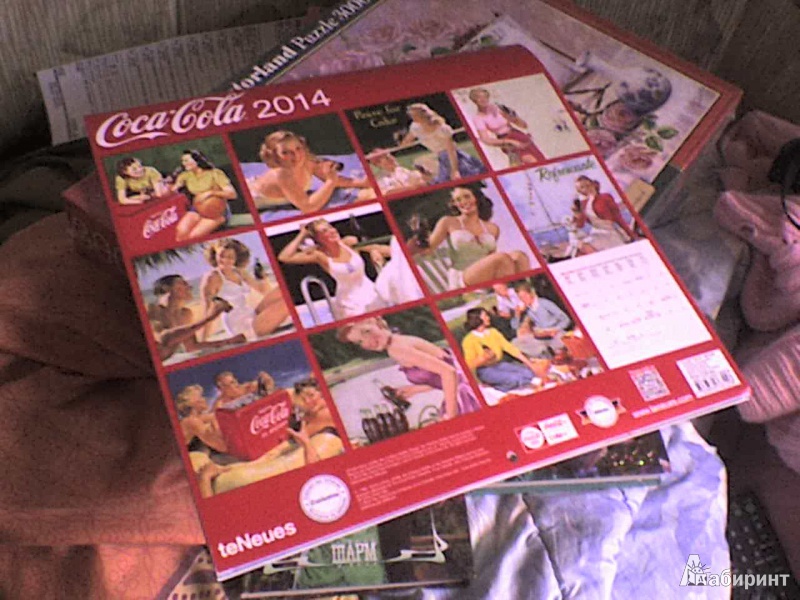 Иллюстрация 14 из 14 для Календарь на 2014 год "Кока-кола" (7-6722) | Лабиринт - сувениры. Источник: Роза с шипами