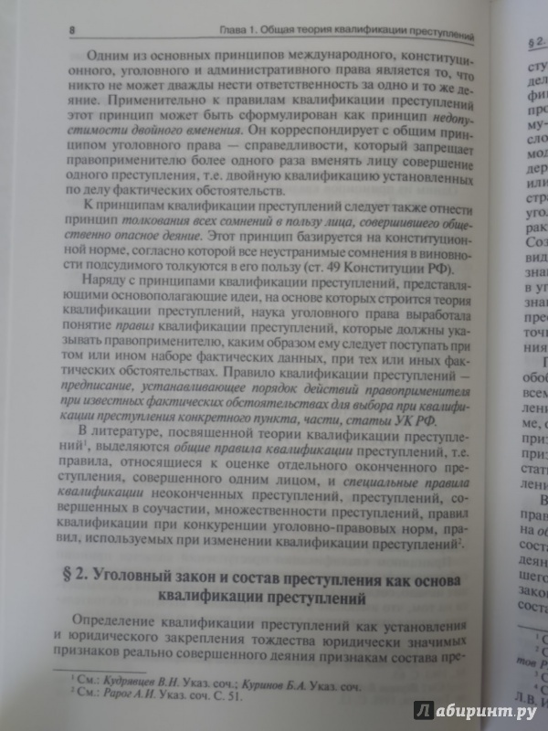 Иллюстрация 9 из 15 для Теория квалификации преступлений. Учебное пособие для магистрантов - Анна Корнеева | Лабиринт - книги. Источник: Салус