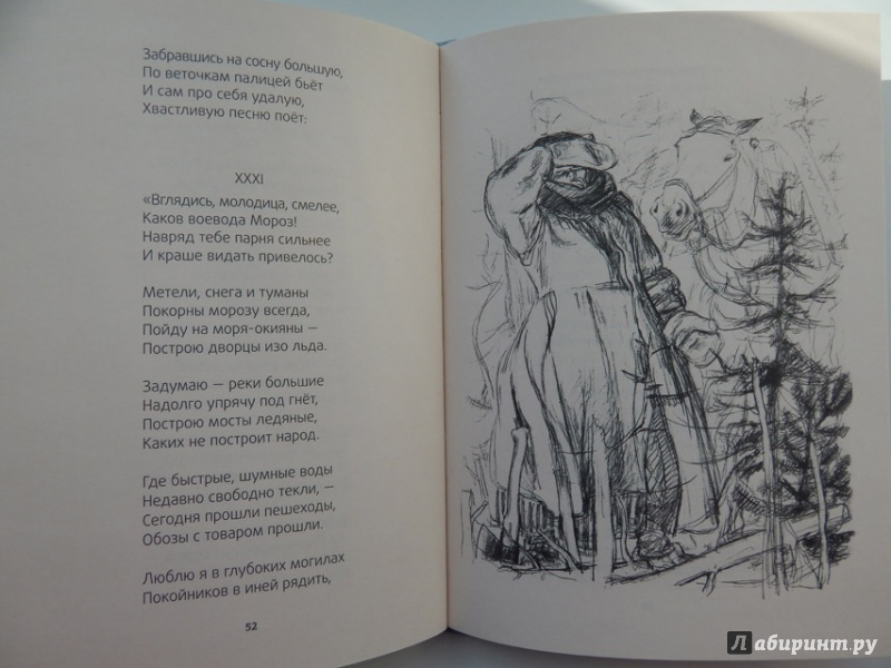 Иллюстрация 33 из 50 для Мороз, Красный нос - Николай Некрасов | Лабиринт - книги. Источник: Мелкова  Оксана