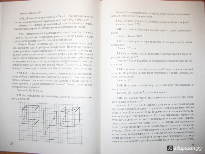 Иллюстрация 9 из 23 для Нестандартные задачи по математике в 5-6 классах - Красс, Левитас | Лабиринт - книги. Источник: RoMamka