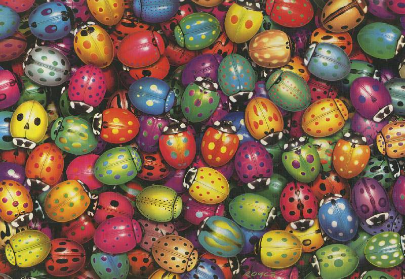 Иллюстрация 6 из 19 для Пазл-500 "Жуки" (14430) | Лабиринт - игрушки. Источник: ЛиС-а