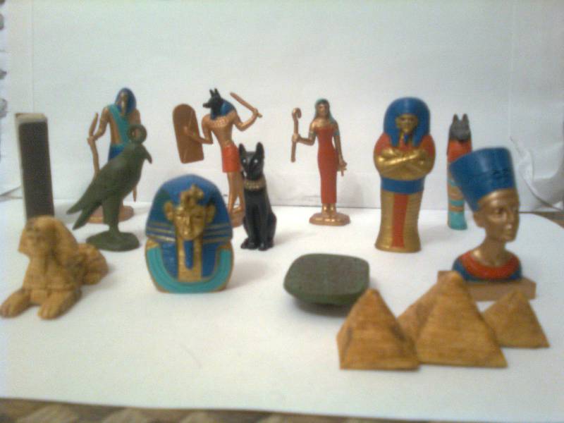 Иллюстрация 8 из 9 для Древний Египет, 12 фигурок (699304) | Лабиринт - игрушки. Источник: -)  Олеся