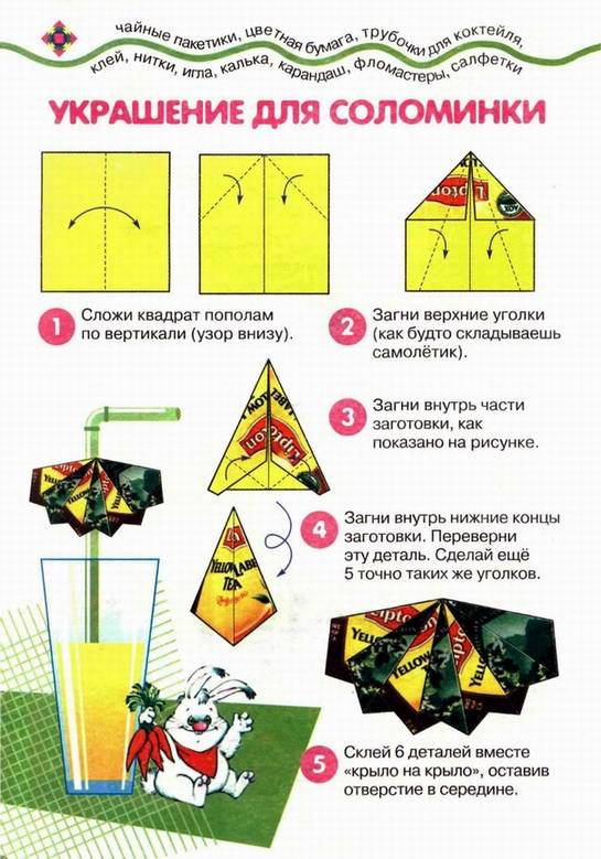 Иллюстрация 3 из 10 для Чайные звезды. Поделки из чайных пакетиков. - Острун, Киселев | Лабиринт - книги. Источник: Panterra