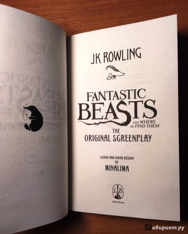 Иллюстрация 7 из 24 для Fantastic Beasts and Where to Find Them. The Original Screenplay - Joanne Rowling | Лабиринт - книги. Источник: Космос
