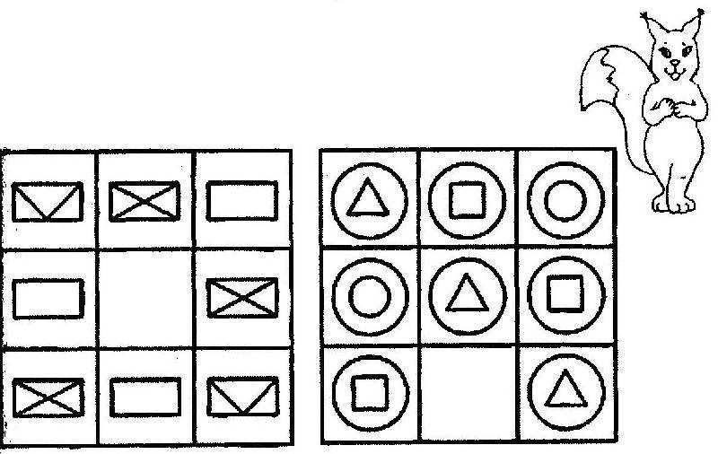 Игра фигуры подготовительная группа. Логические задачи по ФЭМП В подготовительной группе. Логические задания по ФЭМП В подготовительной группе. Логический квадрат для детей. Задание логический квадрат.