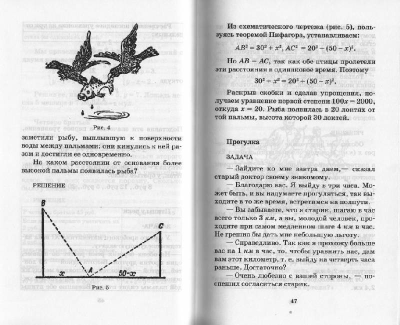 Иллюстрация 13 из 22 для Занимательная алгебра - Яков Перельман | Лабиринт - книги. Источник: Наталья'
