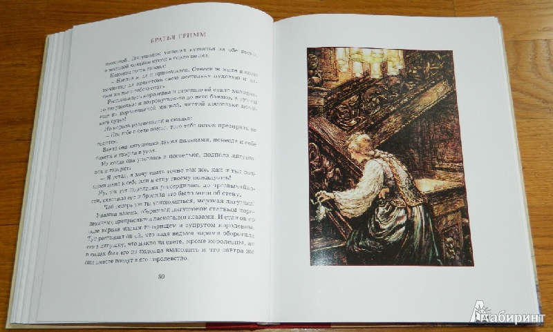 Иллюстрация 11 из 52 для Сказки - Гримм, Андерсен | Лабиринт - книги. Источник: Гостья