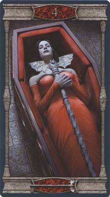 Иллюстрация 23 из 26 для Подарочный набор Таро "Вечная ночь вампиров" - Барбара Мур | Лабиринт - книги. Источник: Olla-la
