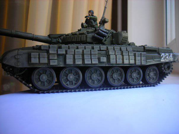 Иллюстрация 8 из 8 для Российский танк с активной броней Т-72Б (3551) | Лабиринт - игрушки. Источник: Деменков  Евгений