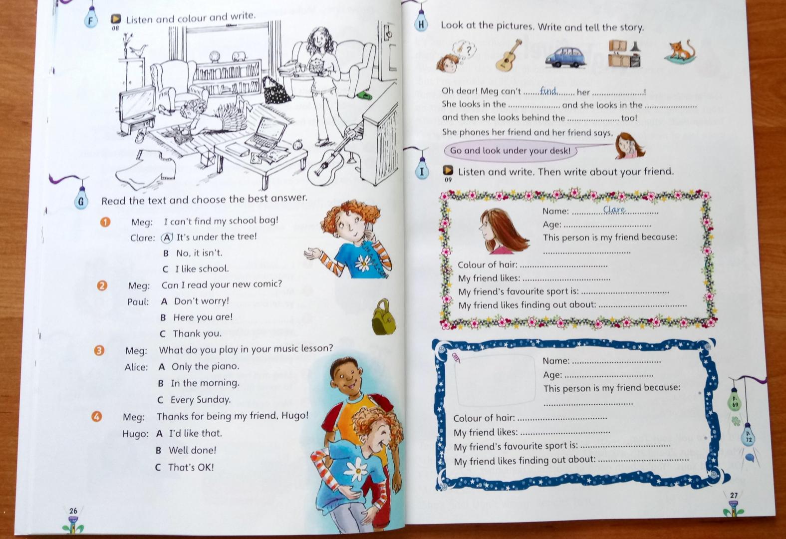 Иллюстрация 9 из 17 для Storyfun for Starters. Level 3. Student's Book with Online Activities and Home Fun Booklet 3 - Saxby, Ritter | Лабиринт - книги. Источник: SoleNn