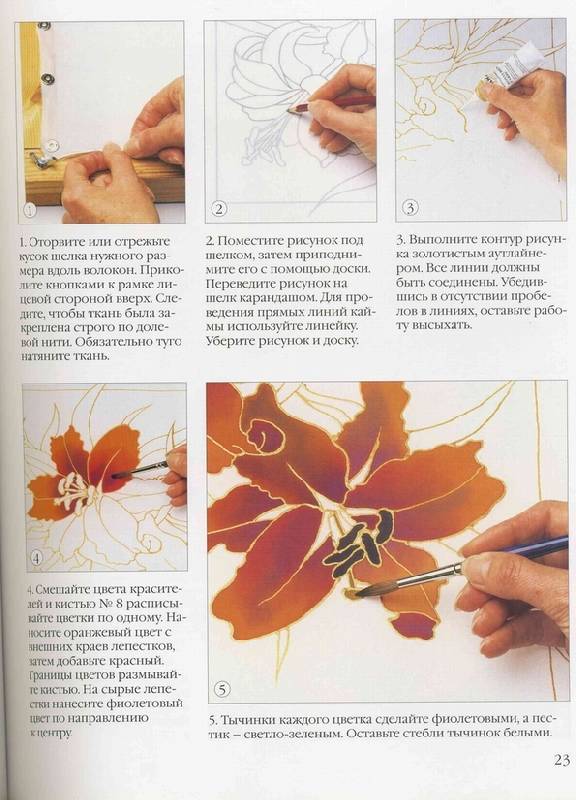 Иллюстрация 2 из 30 для Расписываем цветы по шелку - Мэнди Саутан | Лабиринт - книги. Источник: Panterra