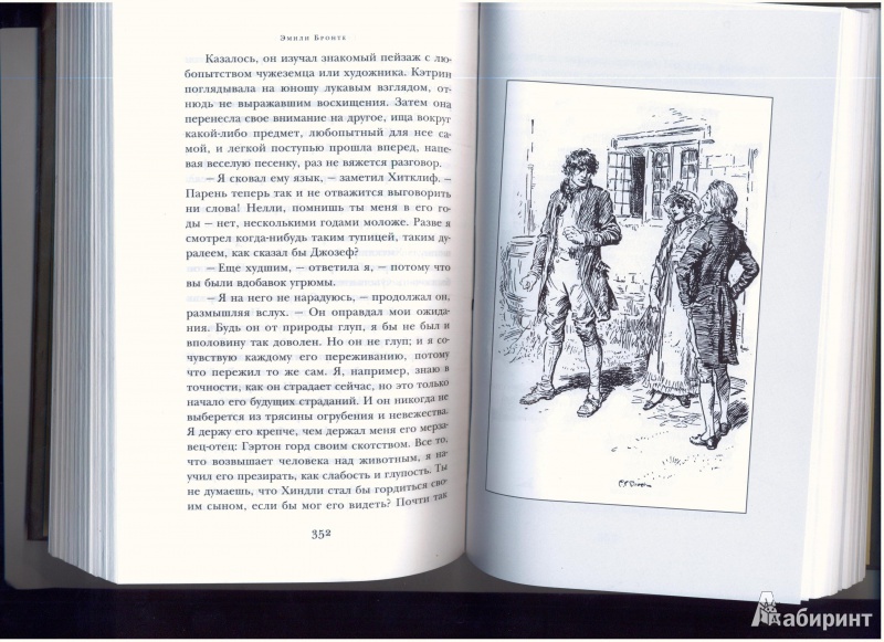 Иллюстрация 7 из 11 для Грозовой перевал - Эмили Бронте | Лабиринт - книги. Источник: Evgeniya
