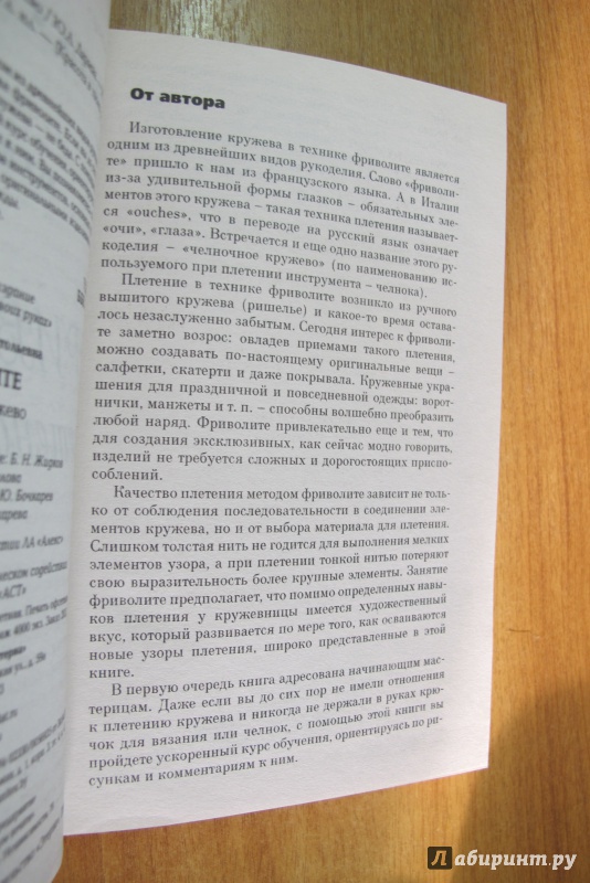 Иллюстрация 4 из 9 для Фриволите: Плетеное кружево - Юлия Дараева | Лабиринт - книги. Источник: Hitopadesa