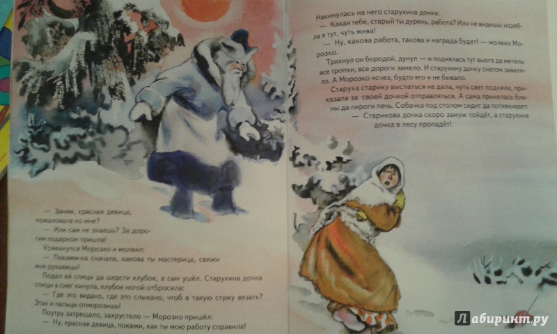 Иллюстрация 19 из 35 для Морозко | Лабиринт - книги. Источник: Александрова  Екатерина
